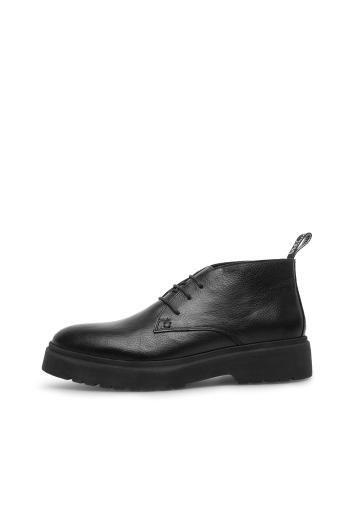 Last Studio Boden/09 Leather - Black Ankle Boots Black