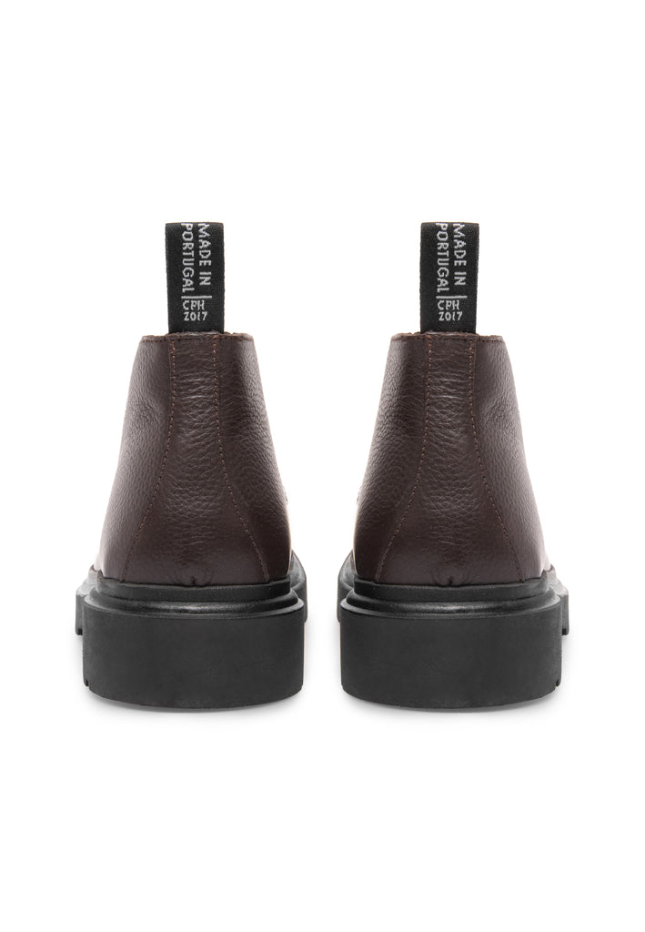 Last Studio Boden/10 Leather - Dark Brown Ankle Boots Dark Brown