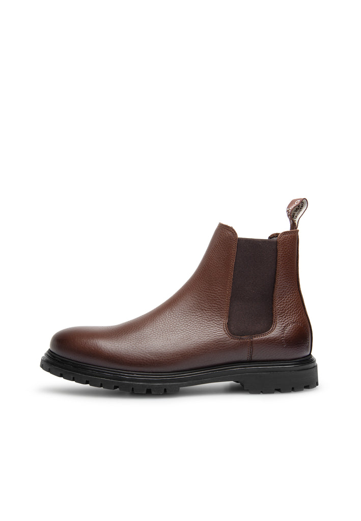 Last Studio Cormac/02 Leather - Brown Ankle Boots Brown