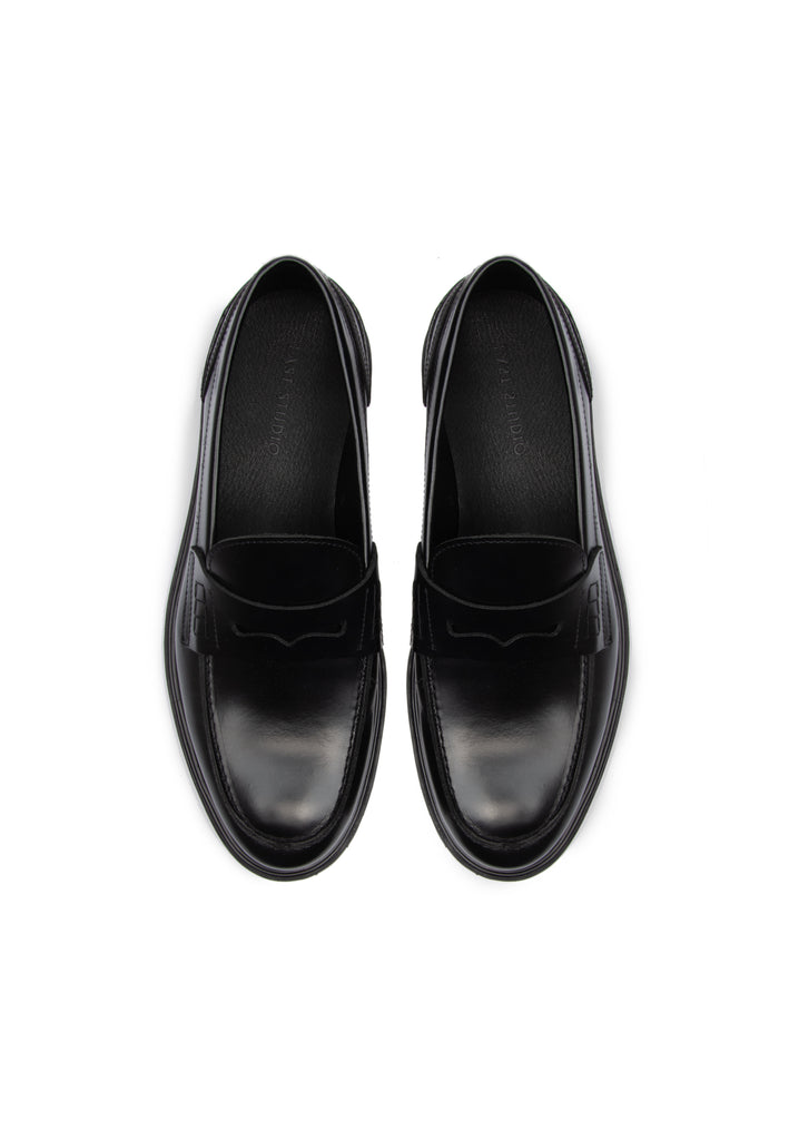 Last Studio Paxon Leather - Black Loafers Black