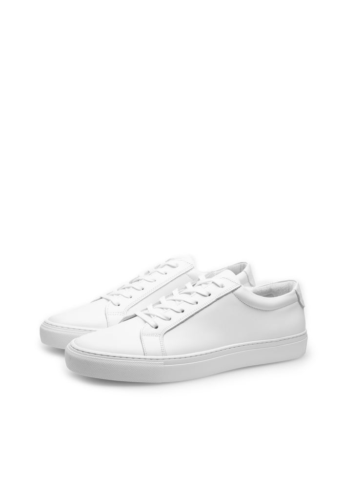 Last Studio Ridge Leather Low Sneakers White